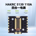 Hot Sales Factory Price HAKRC 5139 110A 4-in-1 ESC Datasheet Accessories Drone Accessories Support Dshot300 Dshot600